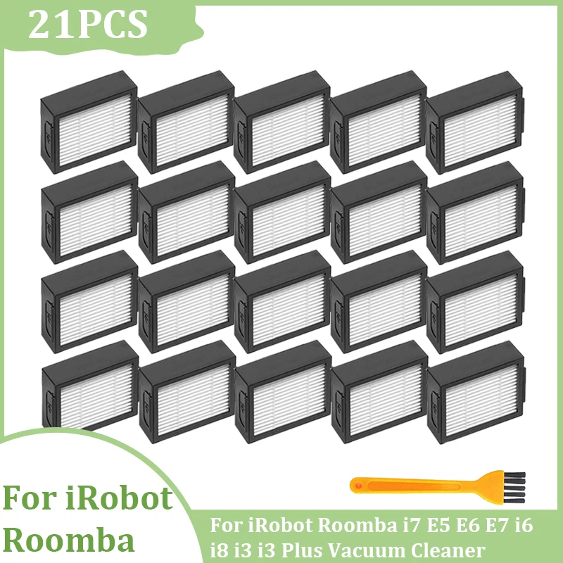 Hepa Filter For iRobot Roomba i7 E5 E6 Replacement Filters For I Series E Series Robot Vacuum Cleaner Spare Parts Accessories