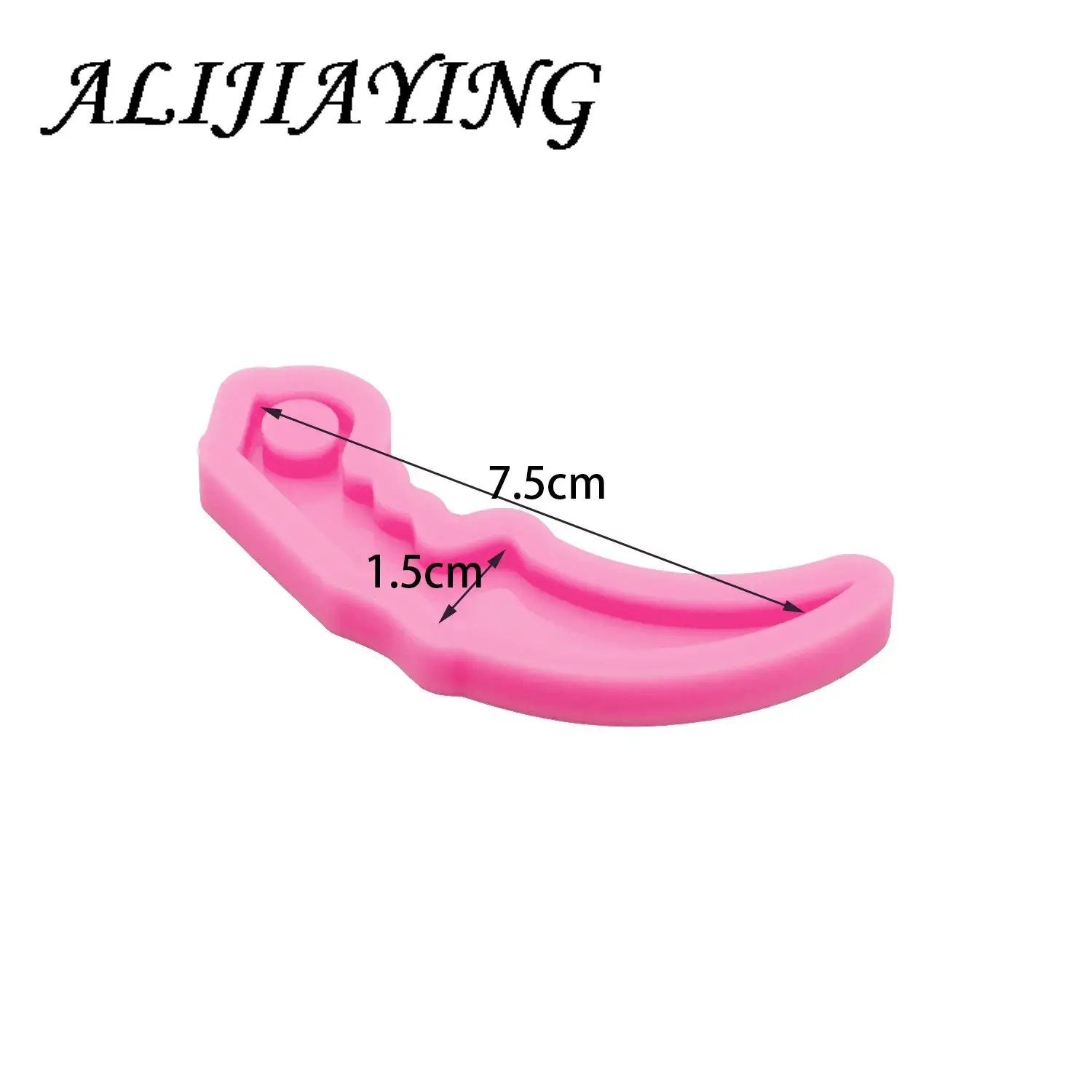 Selbstverteidigung Messer Harz Formen Kunst Diy, Schwert Schokolade Silikon Form, Harz Form Crafting mit Epoxy DY1135 – Detail 6
