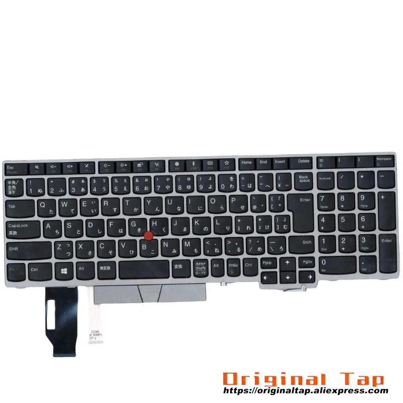 JP Japanese Keyboard for Lenovo Thinkpad E595 E580 E585 E590 T590