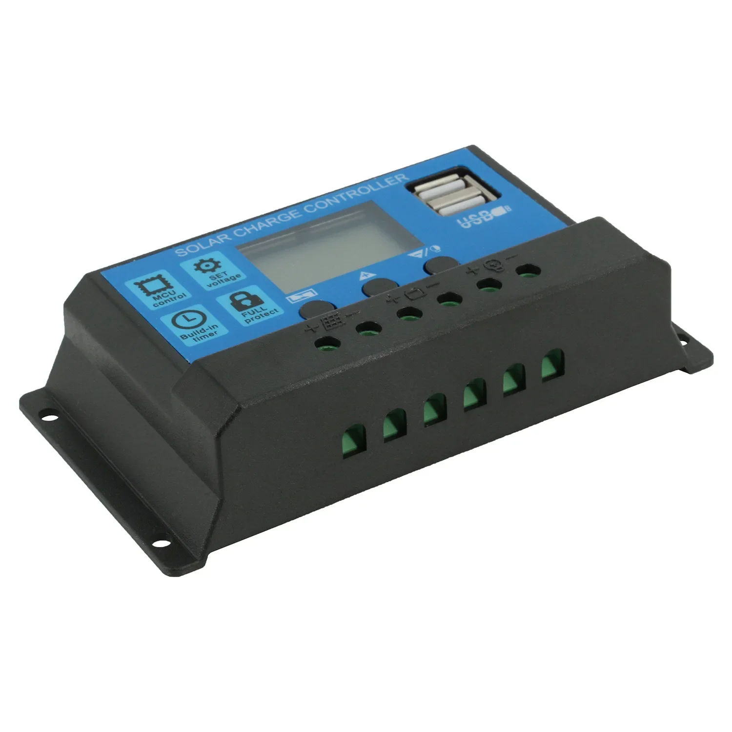 Solar controller for photovoltaic PWM 60a 12v 24V solar panel street light controller 2