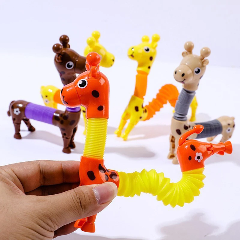 Fidget Toy Sensory Fidget Toy Telescopic Giraffe Toys for Adult Kids