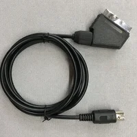 Replacement 1.8M EU V-pin Scart cable For Sega Megadrive 1 Genesis 1 Master System 1 RGB AV Scart Cable PAL VERSION - Image 4