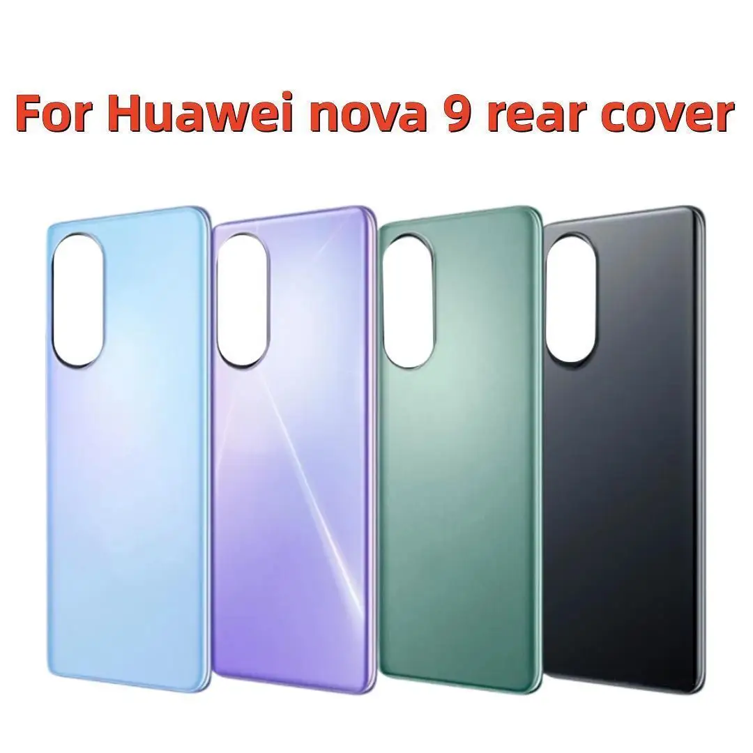 

Задняя крышка батарейного отсека 6,57 дюйма для Huawei nova 9, Задняя стеклянная крышка для Huawei Nova9 Nova 9, задняя крышка батарейного отсека
