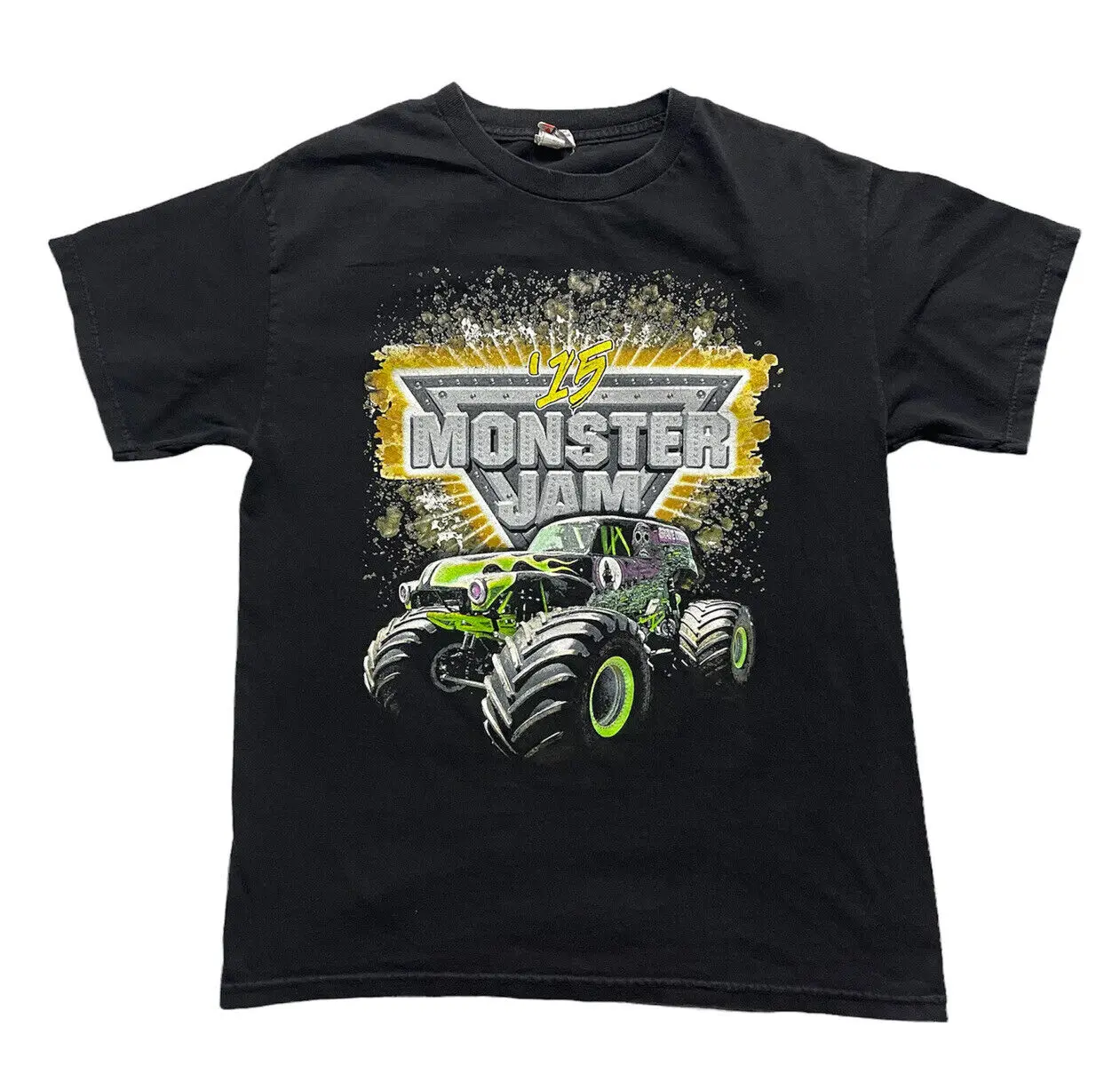 T-Shirt Monster Jam Grave Digger Taglia Piccola