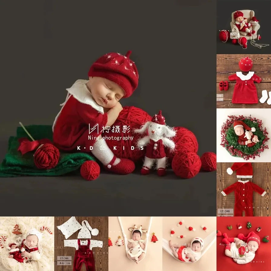 cinema-children-photography-theme-clothing-newborns-infants-infants-girls-princess-skirts-red-and-black-photography-accessories