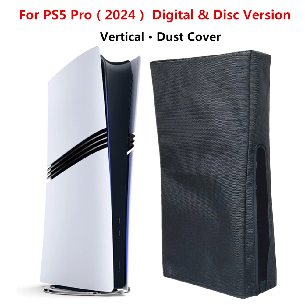 Dust Cover for Playstation 5 Pro Accessories Scratchproof Cover Vertical/Horizontal Dust Protector Guard for PS5 Faceplates - 3