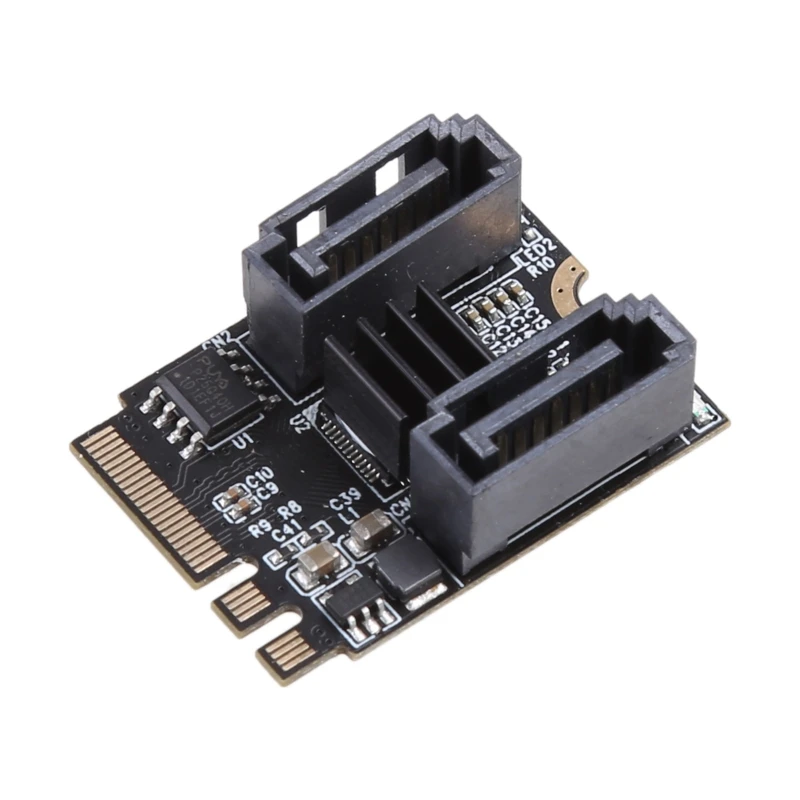 

for M.2 A for Key + for Key to 3 Adapter JM582 Chips 2 Ports III Revision Card Computers Accessories