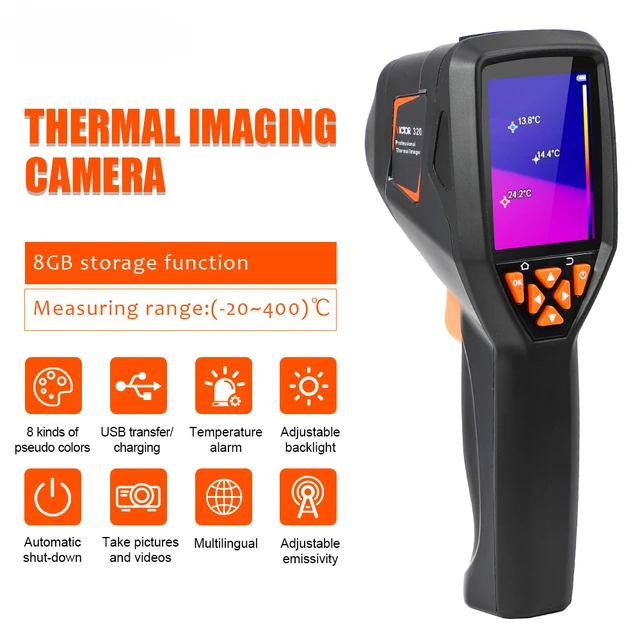 320 new imager thermal infrared imaging camera home use hand held heating  pipe leak detection device