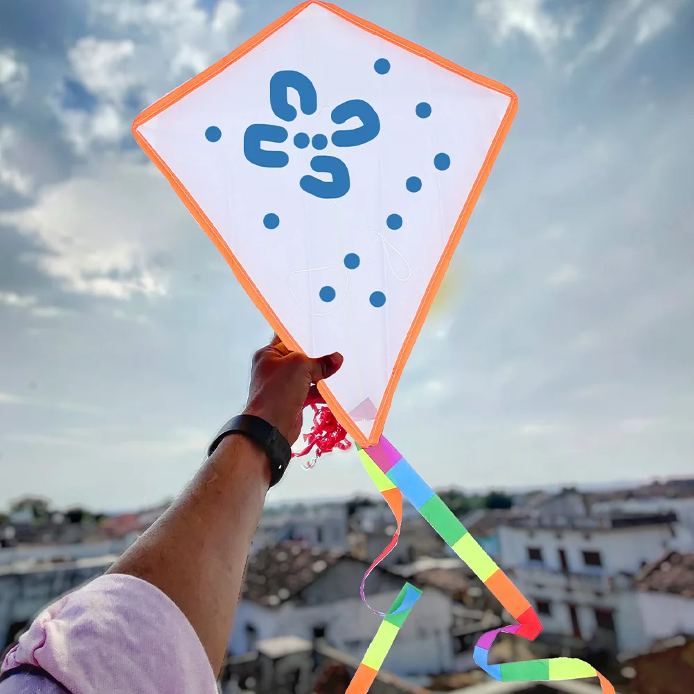 Interesting Blank Kites Painting Kites Funny Kites Kids Accessory Mini Teaching Kite Children'S Blank DIY Kite Handdrawn 2