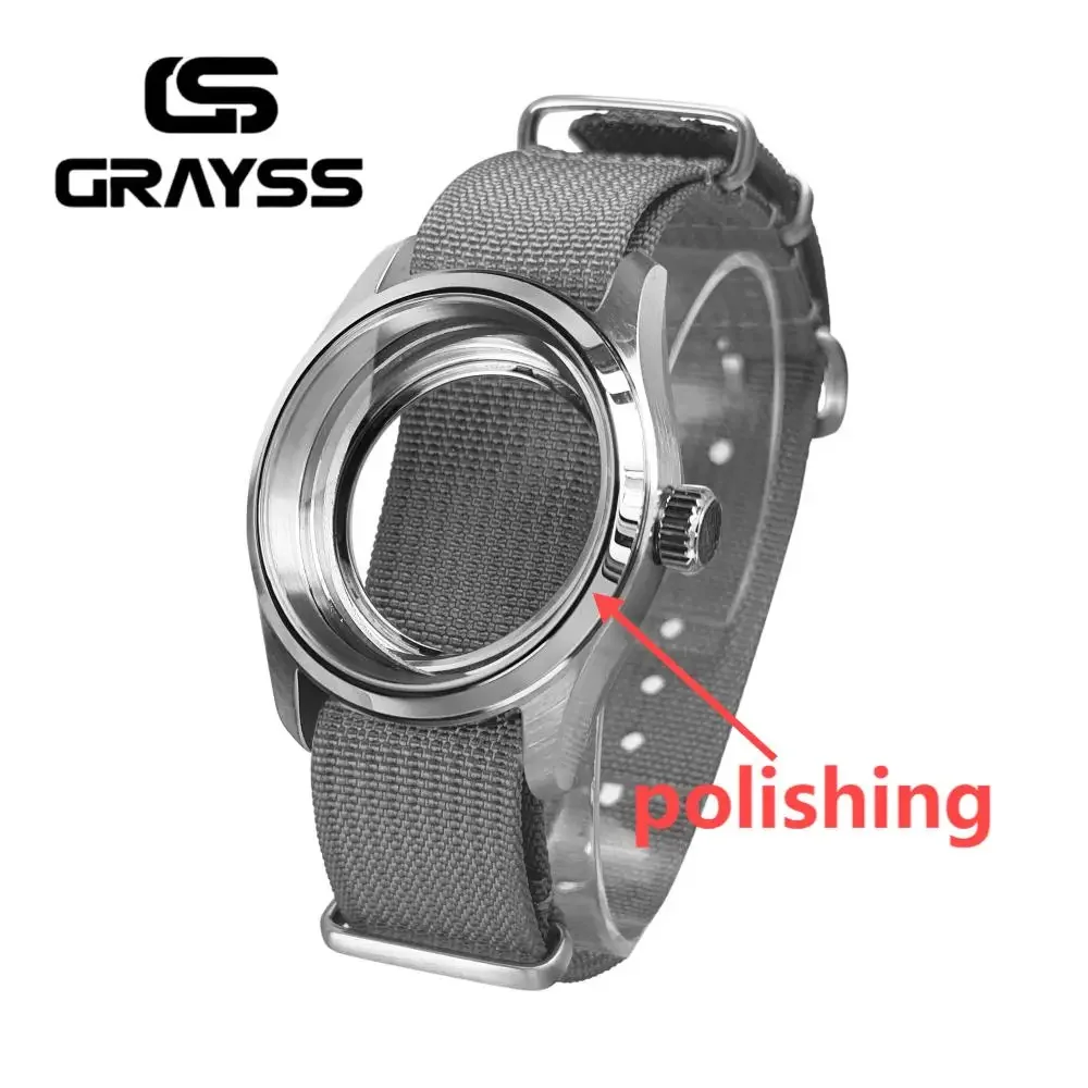 Stainless Steel Sapphire Pilot Watch Case Set - Little Prince Edition, 20ATM Water Resistance