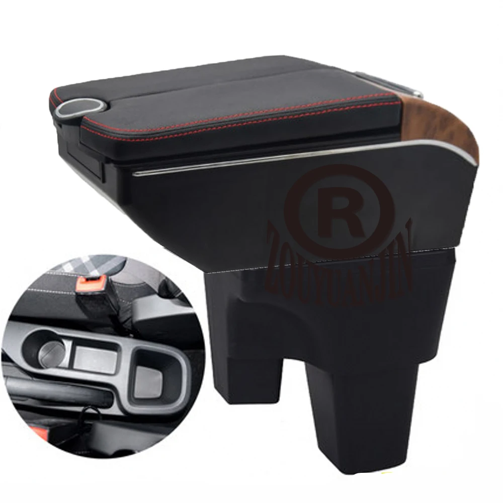 

For Morris Garages MG MG3 Armrest Box Center Console Storage Elbow Rest Arm with Phone Charging USB Cup Holder