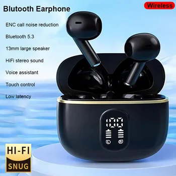 Alternative view of Bluetooth Earphone Wireless Headphone ENC-Calling Noise Cancelling Headset HiFi Stereo Headset Pro4s Earbuds For Xiaomi Air-pods