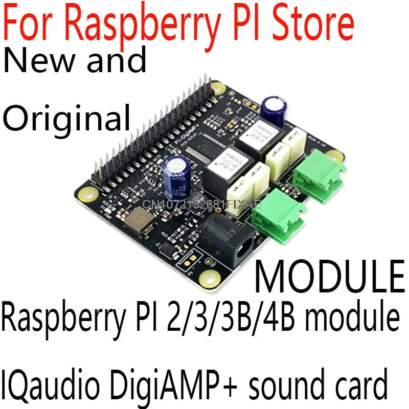 Per Raspberry Pi Audio Supporta Con Tutti I Raspberry Pi 2/3/3B/4B Molde Iqaudio Dac +/Dac Pro/Digiamp +/Codec Zero