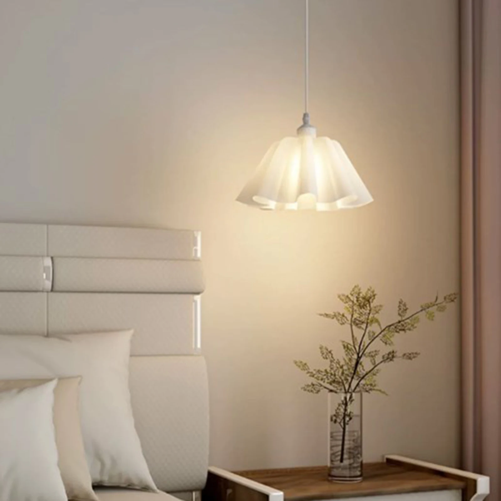 Construction Lamp Shade Replacement PVC Lampshade Lamp Elegant Cover for NightStand Living Room Bedroom Table Lamp Ceiling Lamp