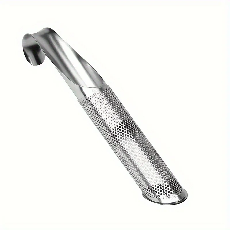 1pc Tea Strainer Wand,  Tea Infuser, Long-Handle Tea Filter Stainless Steel Tea Diffuser for Loose Tea, Rose, Coffee
