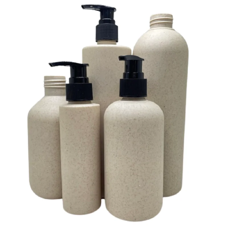 

Eco 100/250/300/400/500ml Lotion Pump Bottle Biodegradable Shampoo Shower Gel Cosmetic Container Refill Facial Cleanser Bottle