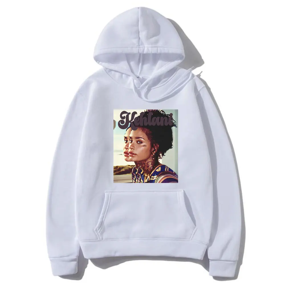 Kehlani Seeing Graphic Print Hoodie Men Women Hip Hop Rock Style Hooded Sweatshirt Men Women Fashion Oversized Streetwear Hoody
