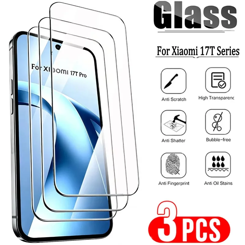 Premium 8K HD Full-Coverage Tempered Glass Screen Protector - Pack of 1-3 Pieces