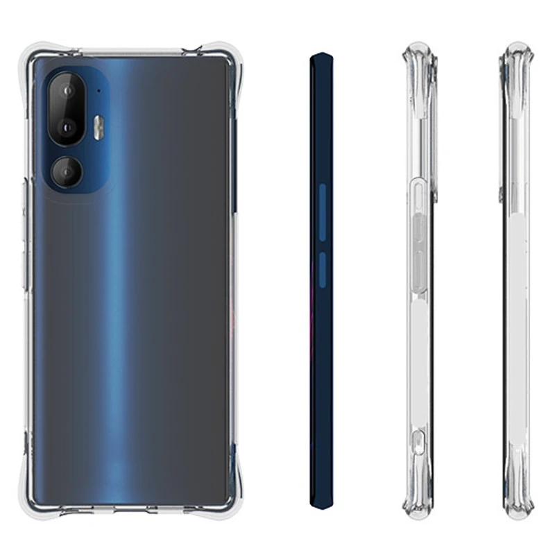 Shockproof Clear Airbag Silicone TPU Back Cover