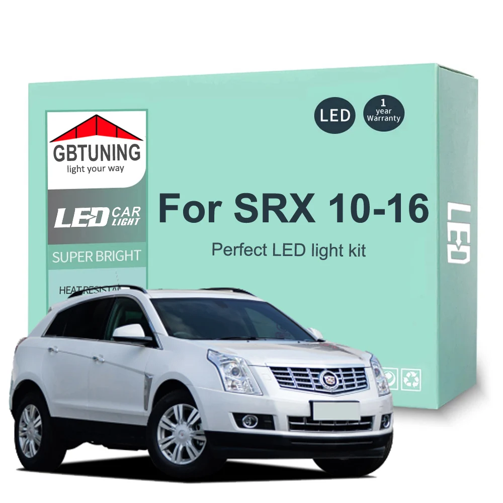 

Лампочка для Cadillac SRX 2010 2011 2012 2013 2014 2015 2016, 21 шт.