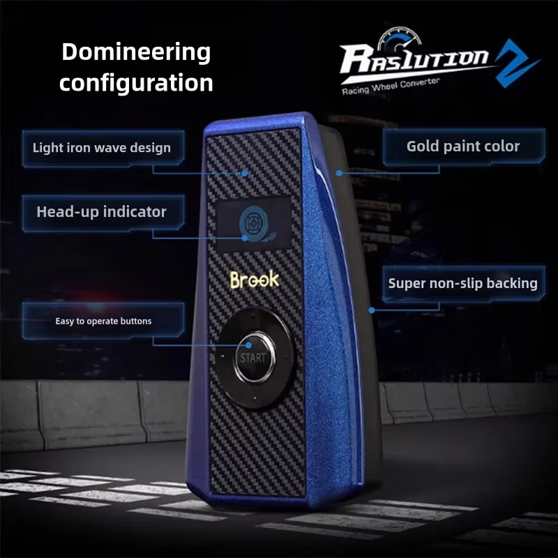 Brook-レーシングホイールコンバーター,ps4,ps5,ps3,ns用のビデオ