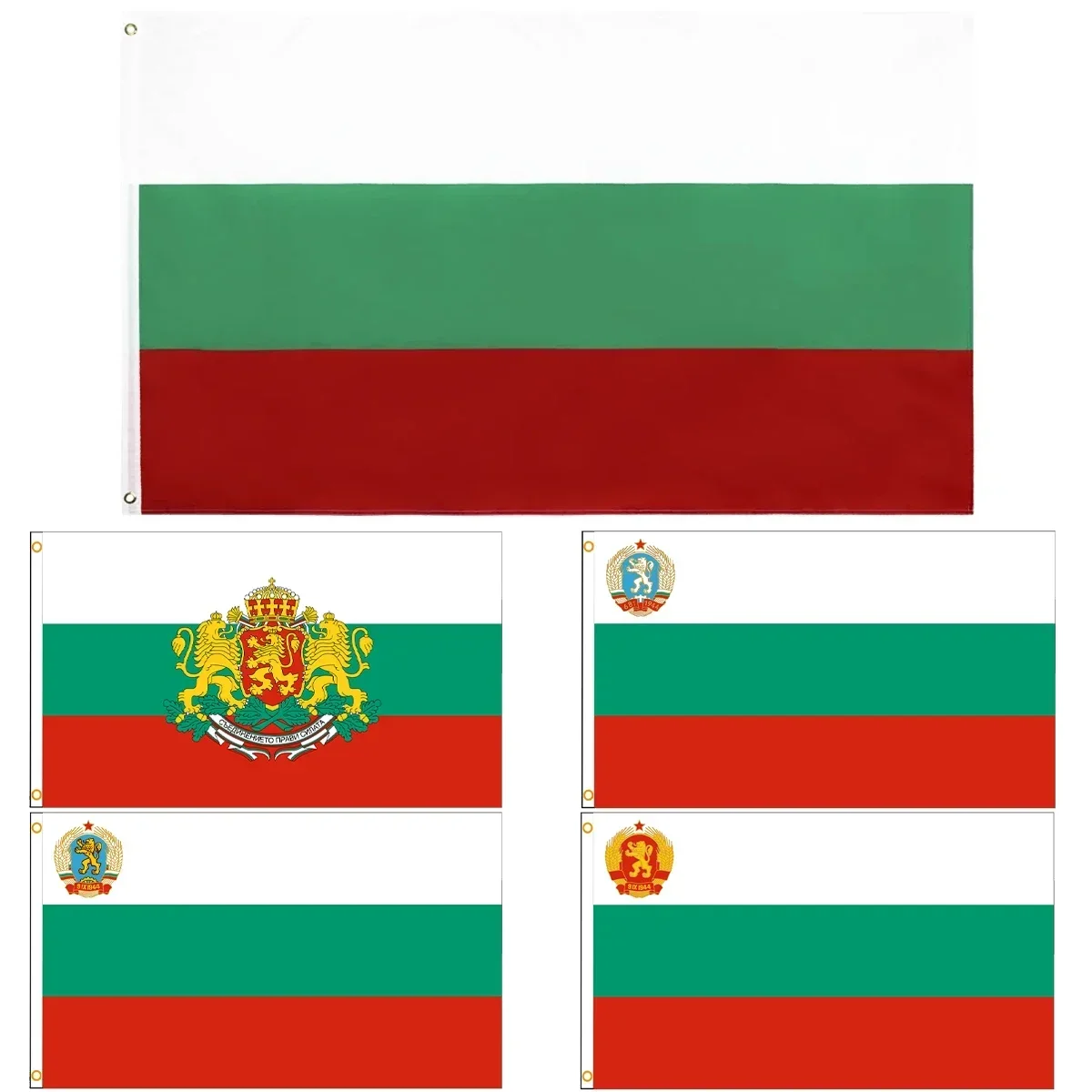 

JimonFlag, Болгария, флаг 90x150 см, полиэстер, Европа, ЕС, белый, зеленый, красный, болгарские государственные флаги для украшения B