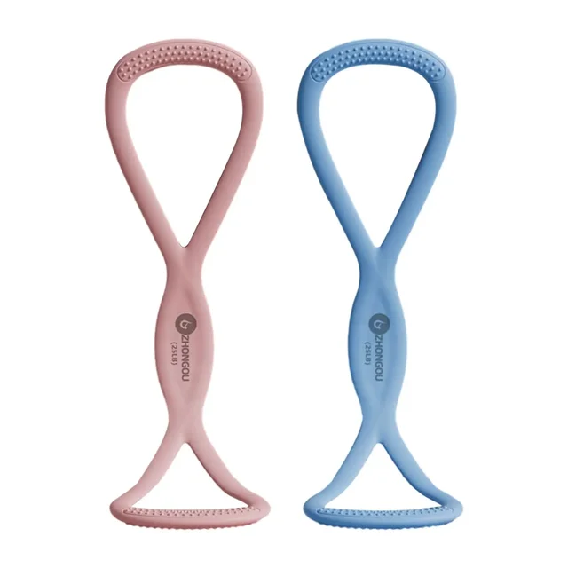 Yoga Resistance Band Shoulder Back Foot Leg Exercise Band Stretch Bands Excersing Gymnastics Body Building Pilates Fitness 25lb