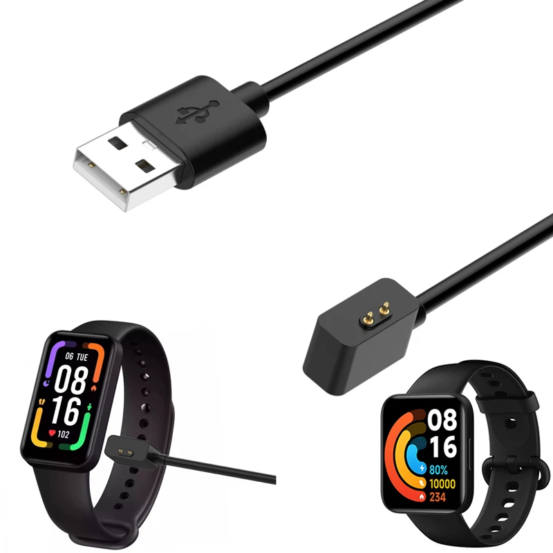 

Smartwatch Dock Charger Adapter Smartband USB Charging Cable Cord for Xiaomi Redmi Watch 2/Mi Watch Lite POCO Smart Band Pro