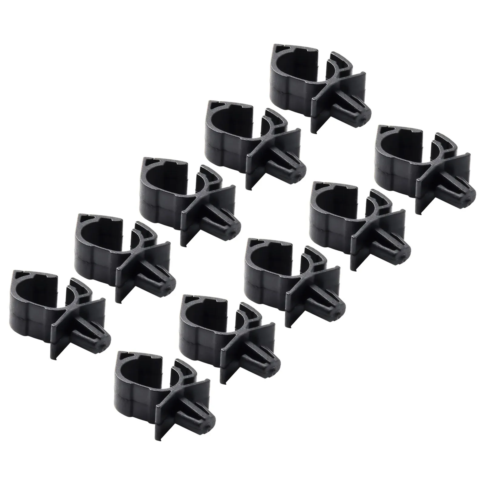 

Auto Parts Wiring Fasteners Car Accessories Dustproof Waterproof 10Pcs 11mm/0.43inch Black Brand New Good Effect