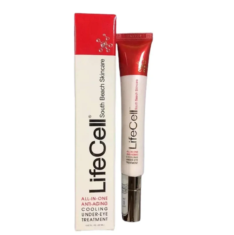 

LifeCell Eye Cream Cooling Under-Eye Treatment Serum Lift Firm Brightening Eye Cream Anti-Wrinkle Massage Remove Dark Circle