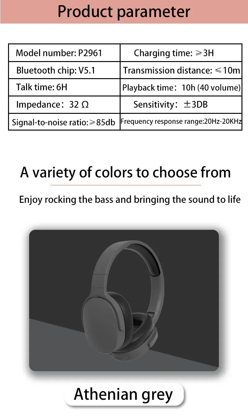 Headphone features including waterproofing and support for Siri/Google Assistant.