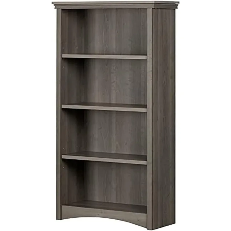 

Книжный шкаф с 4 полками South Shore Gascony, серый клен