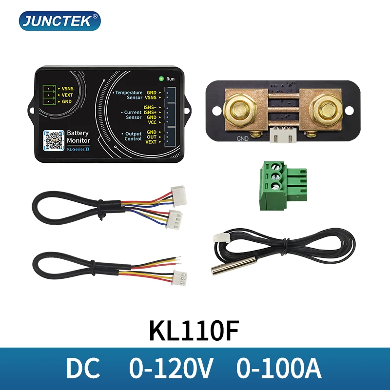

KL110F High-precision Bluetooth Coulomb Counter Lithium Battery Battery Car Battery Lithium Iron Phosphate Capacity Detector