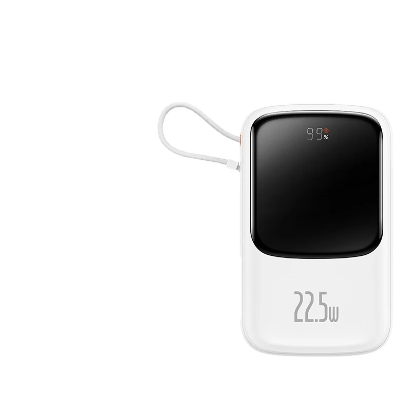 

Applicable To BASEUS Q Electric Pro Digital Display Fast Charging Mobile Power Supply 10000MAh with Cable