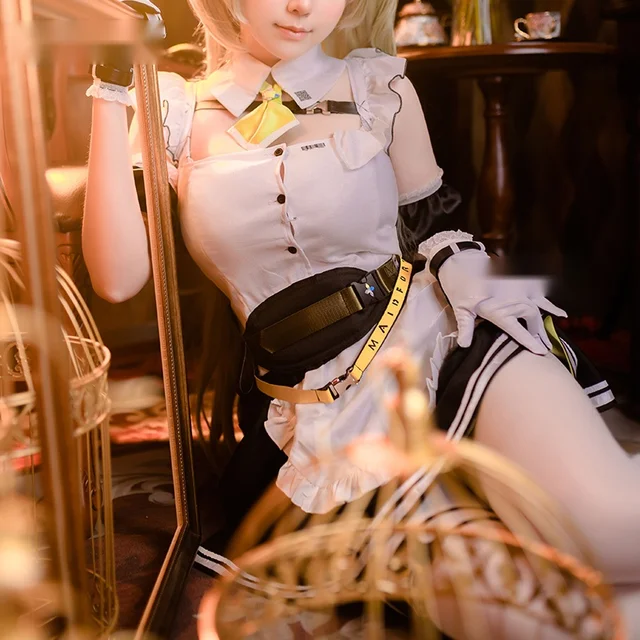 勝利の女神 NIKKE ソーダ メイド コスプレ ニケ 衣装 ゲーム