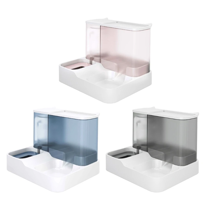 

Elegant Bowl Bowls Dish Set Treat Water Dispenser Container New Dropship