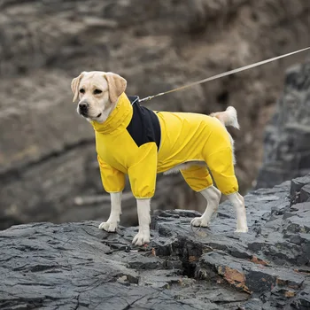 Medium And Large Dog Raincoat