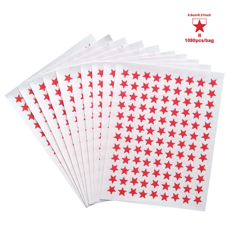 Star Template Bundle 5 Point And 7 Point Stars In 14 Sizes PDF Download