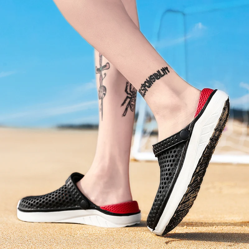 Summer Sandals Unisex Summer Sandals Womens Beach Shoes Quick Dry Thick Sole Slipper Clogs Flip Flops for Men