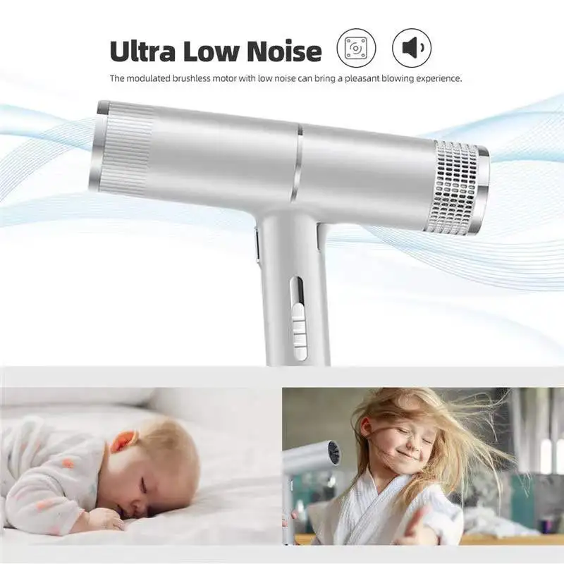 Portable hot and cold air ultra quiet negative ion hair dryer 700W high speed motor powerful hair dryer hair dryer,portable hair dryer