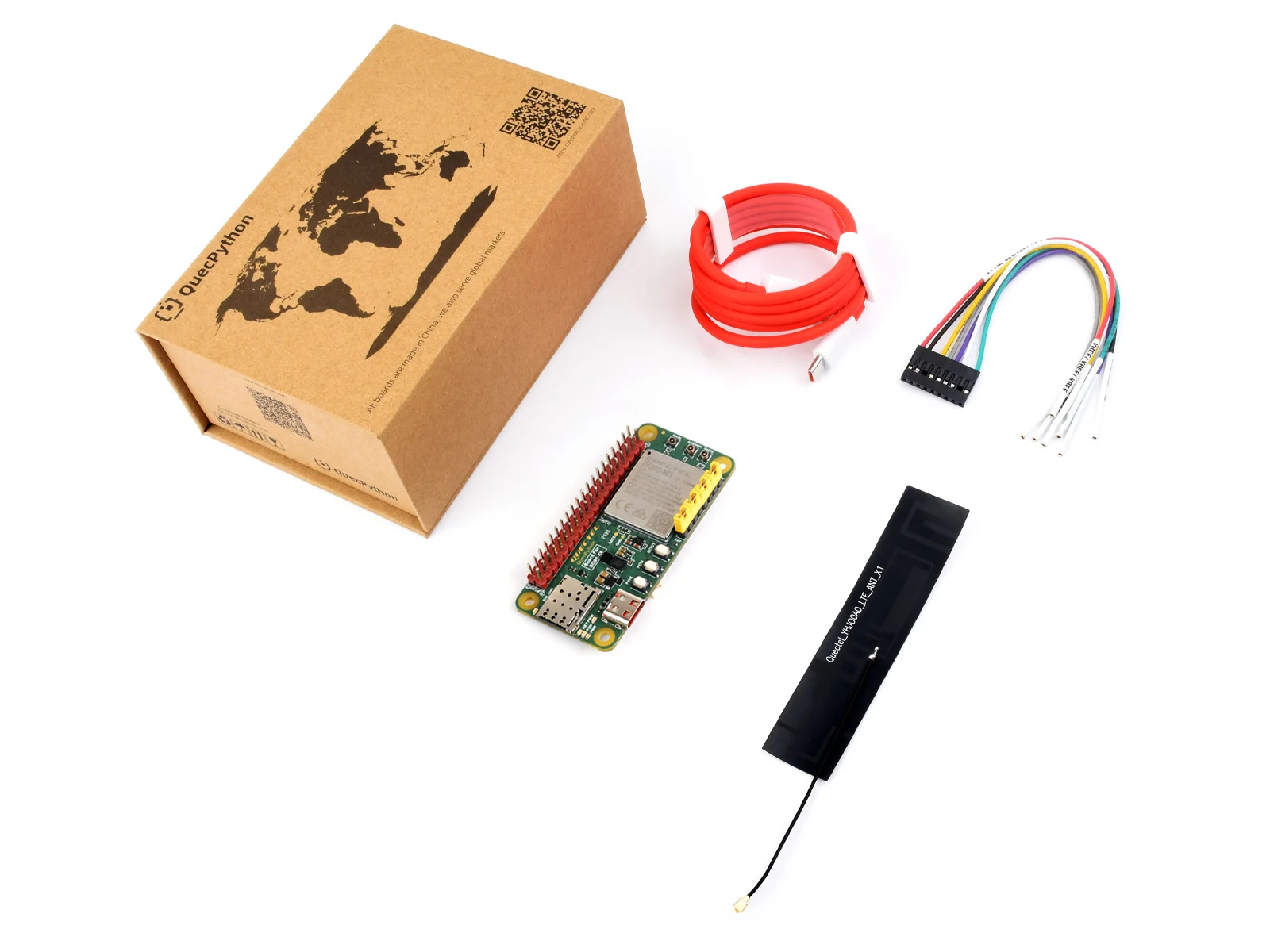 Waveshare QuecPython EVB  ,  Һ, LTE / EGPRS   GNSS , BG95