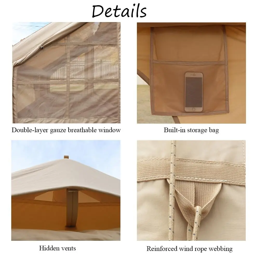 Waterproof Inflatable Family Camping Tent 6