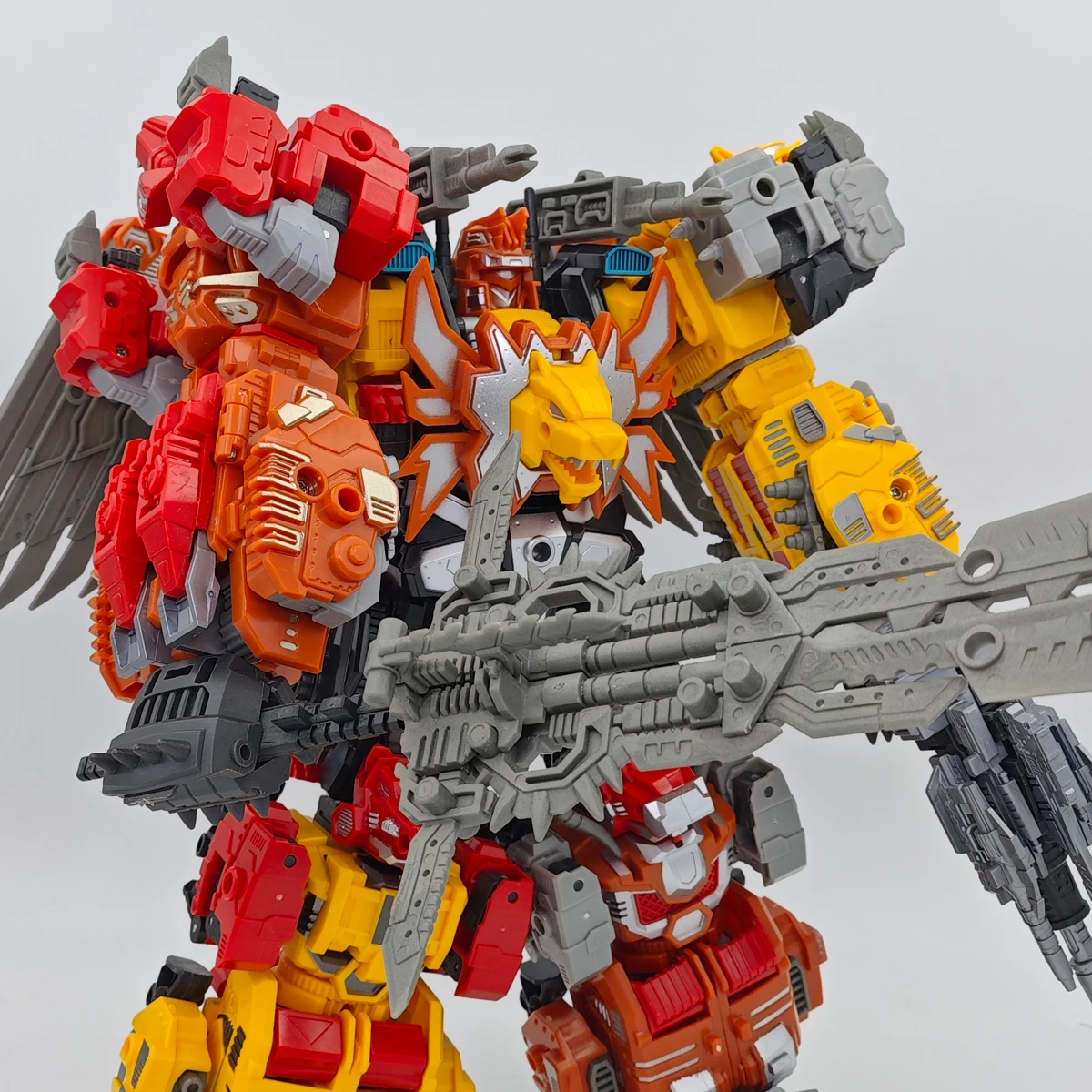 TENGYANG 30CM Predaking Transformation 6 IN 1 Predacons 5 IN