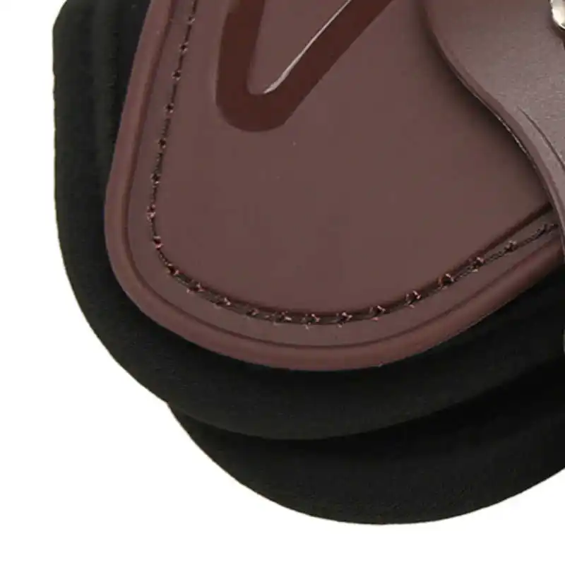 Horse Front Leg Boots Breathable Impact Resistant Prevent Slip Horse Leg Guard for Training Jumping Riding 6