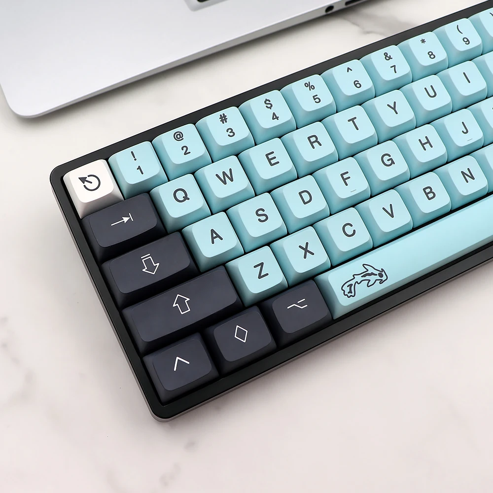 Chave Mizu Keycap Xda Keycaps para Dz60 Rk61 64 Gk61 68 75 84 980 104 Teclado Mecânico Gmk Chave Tampa 7u Divisão Barra de Espaço 134 - Imagem 5