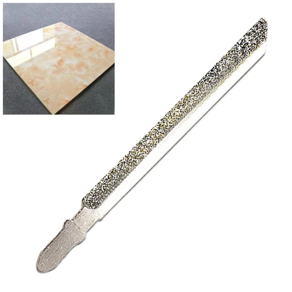 

Accessories Jigsaw Blades Silver T-shank 100mm Tiles 1pcs 4Inch Cutting On Fiberglass For Granite Tile Cutting