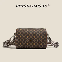 Sac à bandoulière imprimé Alphabet pour femmes, sac d'oreiller rétro, haut de gamme, tendance, nouvelle collection 3