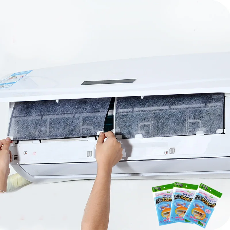 Cuttable Air Conditioner Filter Papers Anti-dust Net Cleaning Purification Air Purifier Dust Filter for Air conditioning Parts