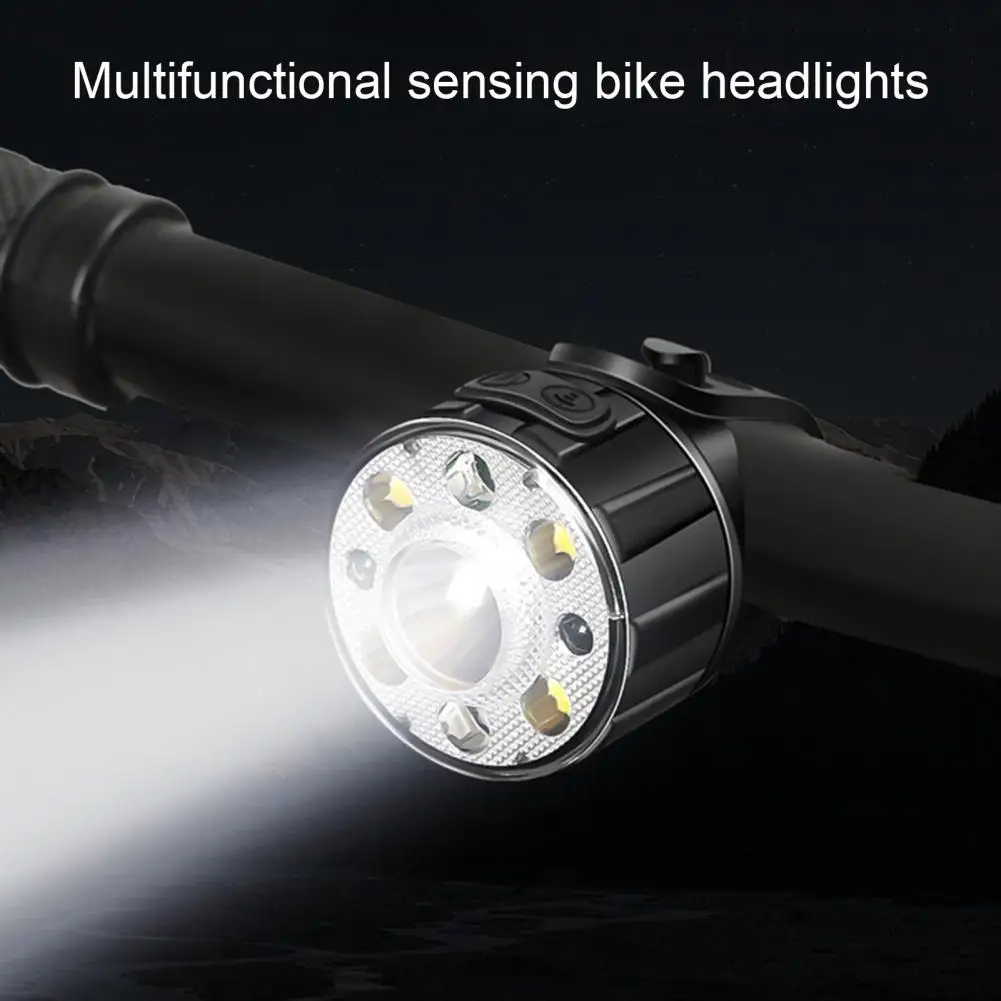 

Bicycle Light with Adjustable Brightness High Brightness Handlebar Light for Bicycles with 5 Modes Waterproof for Night