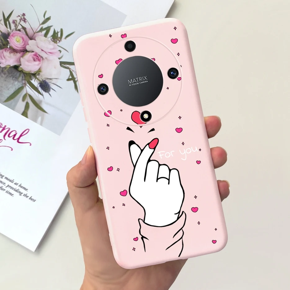 Stylish Painted Soft Silicone Phone Case with Bumper